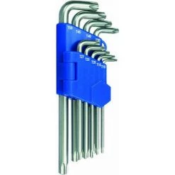 9 Cles Males Coudees Alesees Torx Longues DRAKKAR TOOLS - 10654