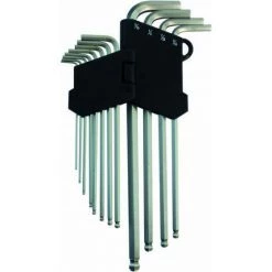 12 CLES COUDEES 6 PANS A BOULE - 10662DRAKKAR TOOLS