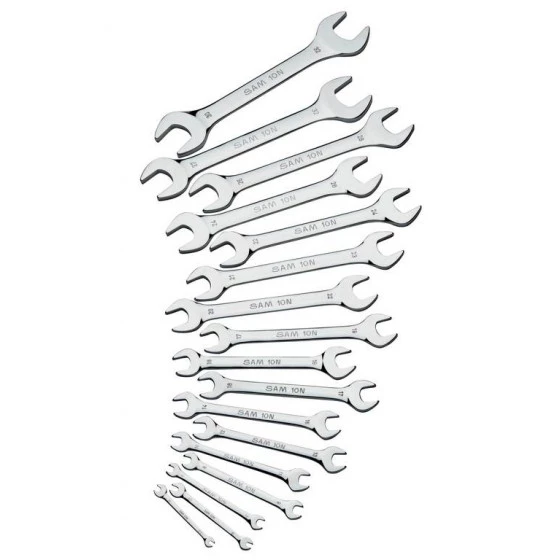 JEU DE 8 CLES A FOURCHES SAM OUTILLAGE - 10NJ8NP 3 JEU DE 8 CLES A FOURCHES SAM OUTILLAGE - 10NJ8NP