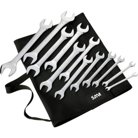 TROUSSE DE 12 CLES A FOURCHES SAM OUTILLAGE - 10NTR12P 3 TROUSSE DE 12 CLES A FOURCHES SAM OUTILLAGE - 10NTR12P