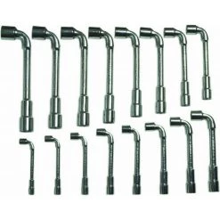 16 Cles Pipes 6/6 Cv Debouch.8a24 Dt DRAKKAR TOOLS - 12278