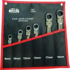 JEU DE 6 CLES ARTICULEES *DT* - 12591UNIVERSEL