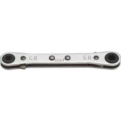 CLE CLIQUET TORX FEMELLE E6 + E8 SAM OUTILLAGE - 217E6E8