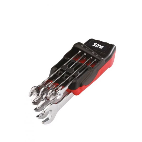 JEU DE 8 CLES MIXTES 8 A 19 MM SUR RATELIER SAM OUTILLAGE - 50NJ8 3 JEU DE 8 CLES MIXTES 8 A 19 MM SUR RATELIER SAM OUTILLAGE - 50NJ8