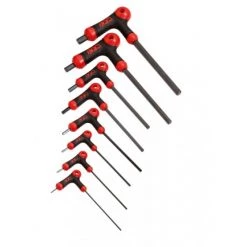 JEU DE 8 CLÉS MÂLES 6 PANS À POIGNÉE EN L SAM OUTILLAGE-60PTJ8Z