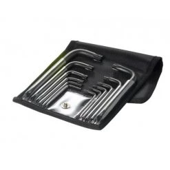 JEU DE 12 CLES MALES COUDEES TORX EN TROUSSE SAM OUTILLAGE - 66TR12