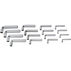 JEU 16 CLES TUBES COUDEES SAM OUTILLAGE - 86J16