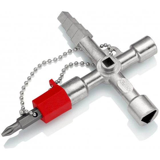 Cle Armoires De Commandes Profi-key 90mm KNIPEX - 00 11 04 4 Cle Armoires De Commandes Profi-key 90mm KNIPEX - 00 11 04 – Image 2