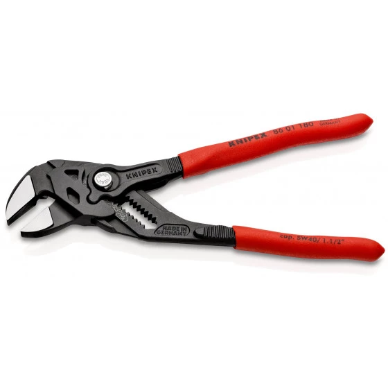 Pince Cle 180mm Brunie Gaine Pvc KNIPEX - 86 01 180 4 Pince Cle 180mm Brunie Gaine Pvc KNIPEX - 86 01 180 – Image 2
