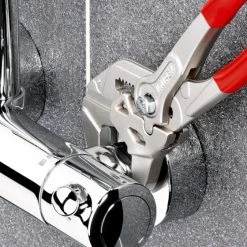 Pince Cle 150mm Chrome Gaine Pvc KNIPEX - 86 03 150 SB -Clés de serrage Soldes 2022 K0108603150SB 05