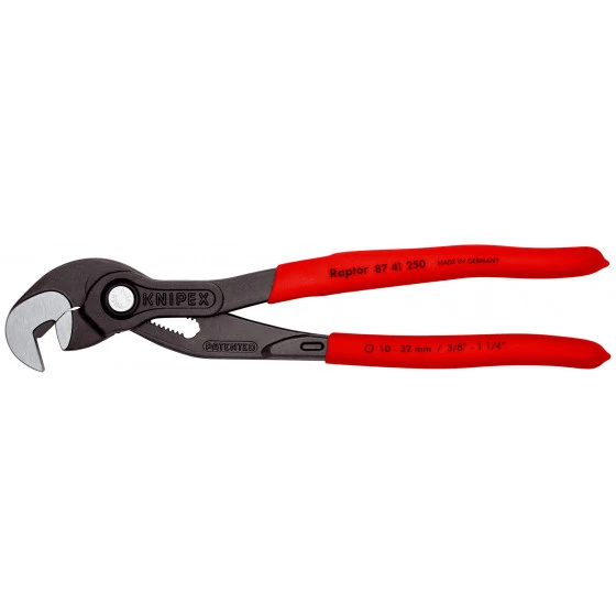 Pince Cle Ajustable 250mm KNIPEX - 87 41 250 SB 3 Pince Cle Ajustable 250mm KNIPEX - 87 41 250 SB