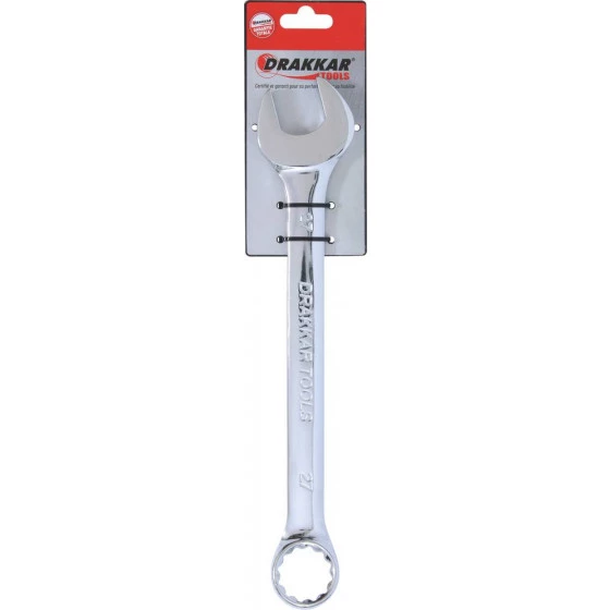 Cle Mixte 27mm /carte Dt Full Polish DRAKKAR TOOLS - 13897 3 Cle Mixte 27mm /carte Dt Full Polish DRAKKAR TOOLS - 13897