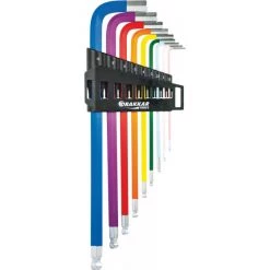 Clés Mâles Coudées Hexagonales Longues De 1,5 à 10mm DRAKKAR TOOLS - 68422