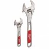 CLE A MOLETTE TWIN PACK 150/250MM MILWAUKEE ACCESSOIRES - 48227400 -Clés de serrage Soldes 2022 T02248227400 01 1
