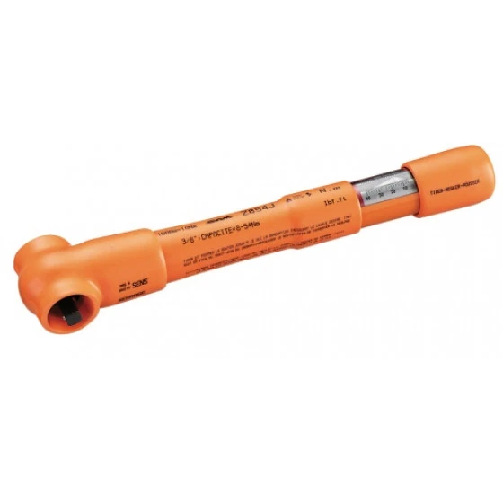 CLE DYNAMOMETRIQUE SAM OUTILLAGE 3/8 ISOLEE 1000 VOLTS - Z-854-J 3 CLE DYNAMOMETRIQUE SAM OUTILLAGE 3/8 ISOLEE 1000 VOLTS - Z-854-J