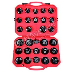 Clé En Cloches Pour Filtres à Huile : Coffret De 30 Outils SAM OUTILLAGE-CPA-FIL