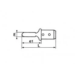 EMBOUT DYNA FOURCHE PLATE 17 MM SAM OUTILLAGE - D017 -Clés de serrage Soldes 2022 s D0 ... 01 10