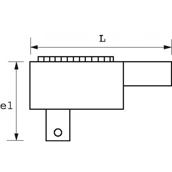 EMBOUT CARRE DYNA CLIQUET REVERSIBLE 1/4 SAM OUTILLAGE - DTC0R 4 EMBOUT CARRE DYNA CLIQUET REVERSIBLE 1/4 SAM OUTILLAGE - DTC0R – Image 2