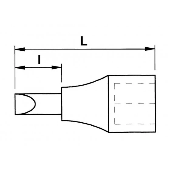 DOUILLE TOURNEVIS MONOBLOC 1/4 6 PANS 4 MM SAM OUTILLAGE - RS4 5 DOUILLE TOURNEVIS MONOBLOC 1/4 6 PANS 4 MM SAM OUTILLAGE - RS4 – Image 3