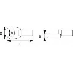EMBOUT DYNA FOURCHE PLATE 18 MM SAM OUTILLAGE - D18 5 EMBOUT DYNA FOURCHE PLATE 18 MM SAM OUTILLAGE - D18 -Clés de serrage Soldes 2022 s embouts a fourche deportee emmanchement rec 19